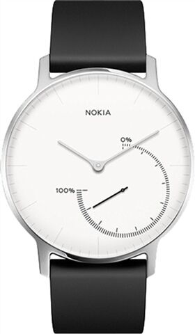 Refurbished: Nokia Steel Smartwatch and Activity Tracker - White 36mm, B Refurbished: Nokia Steel Smartwatch and Activity Tracker - White 36mm, B