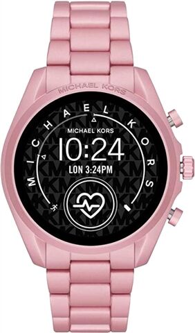 Refurbished: Michael Kors (MKT5098) Stainless Steel Smartwatch - Pink, B