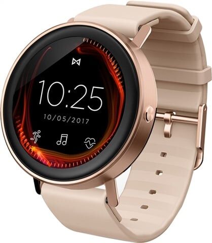 Refurbished: Misfit Vapor 44mm Smartwatch Rose Gold with Midnight Blue Strap, B Refurbished: Misfit Vapor 44mm Smartwatch Rose Gold with Midnight Blue Strap, B