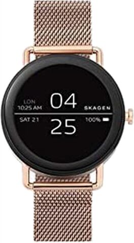 Refurbished: Skagen STK5002 Falster Smartwatch - Rose Gold/Rose Gold Mesh, B Refurbished: Skagen STK5002 Falster Smartwatch - Rose Gold/Rose Gold Mesh, B