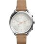 Fossil Accomplice FTW1200 - Silver/Sand Leather, B