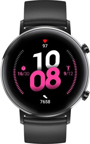 Refurbished: Huawei Watch GT2 Sport 42 mm Smartwatch - Night Black, A Refurbished: Huawei Watch GT2 Sport 42 mm Smartwatch - Night Black, A