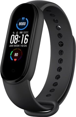 Refurbished: Xiaomi Mi Band 5 Smart Wristband Fitness Tracker Heart Rate Monitor, B Refurbished: Xiaomi Mi Band 5 Smart Wristband Fitness Tracker Heart Rate Monitor, B