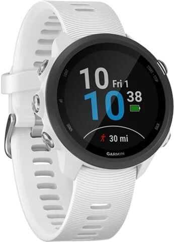 Refurbished: Garmin Forerunner 245 Music+GPS Running Watch - White, A Refurbished: Garmin Forerunner 245 Music+GPS Running Watch - White, A