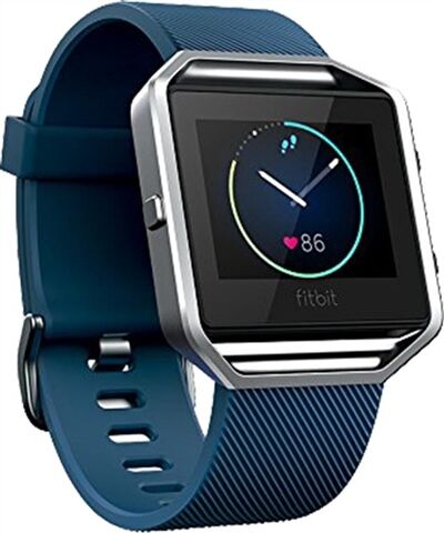 Refurbished: Fitbit Blaze Smart Fitness Watch (Large) - Blue, B