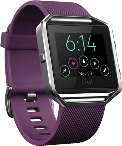 Refurbished: Fitbit Blaze Smart Fitness Watch (Large) - Plum, B