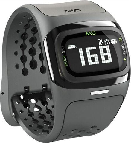 Refurbished: Mio Alpha 2 Heart Rate Monitor Watch-Black (Black), B