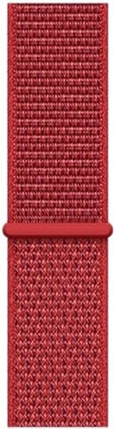 Refurbished: Sport Loop STRAP ONLY, Product Red, 42mm/44mm, B Refurbished: Sport Loop STRAP ONLY, Product Red, 42mm/44mm, B
