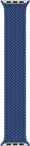 Refurbished: Braided Solo Loop STRAP ONLY, Atlantic Blue, 38mm/40mm, Size 6, B Refurbished: Braided Solo Loop STRAP ONLY, Atlantic Blue, 38mm/40mm, Size 6, B