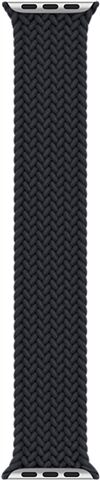 Refurbished: Braided Solo Loop STRAP ONLY, Charcoal, 38mm/40mm, Size 5, B Refurbished: Braided Solo Loop STRAP ONLY, Charcoal, 38mm/40mm, Size 5, B