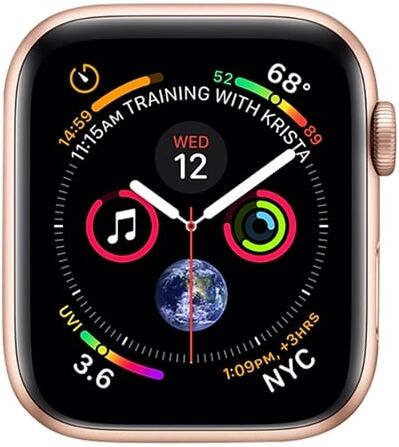 Refurbished: Watch Series 4 (GPS) NO STRAP, Gold Aluminium, 40mm, B Refurbished: Watch Series 4 (GPS) NO STRAP, Gold Aluminium, 40mm, B