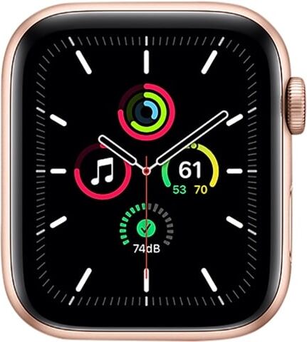 Refurbished: Watch SE (Cellular) NO STRAP, Gold Aluminium, 44mm, B Refurbished: Watch SE (Cellular) NO STRAP, Gold Aluminium, 44mm, B