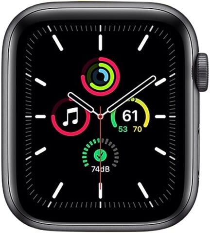 Refurbished: Watch SE (GPS) NO STRAP, Space Grey Aluminium, 44mm, A Refurbished: Watch SE (GPS) NO STRAP, Space Grey Aluminium, 44mm, A