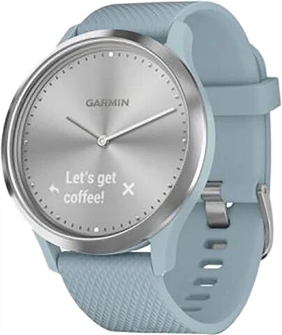 Refurbished: Garmin Vivomove HR -Silver/Sea Foam Band, B