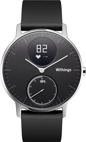 Refurbished: Nokia Steel HR Hybrid Fitness Smartwatch 36mm - Black, A Refurbished: Nokia Steel HR Hybrid Fitness Smartwatch 36mm - Black, A