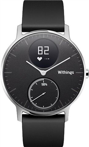 Refurbished: Nokia Steel HR Hybrid Fitness Smartwatch 36mm - Black, C Refurbished: Nokia Steel HR Hybrid Fitness Smartwatch 36mm - Black, C