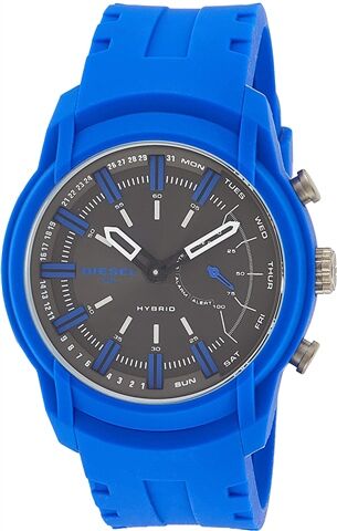 Refurbished: Diesel On Blue Silcone Hybrid Smartwatch DZT1017, A