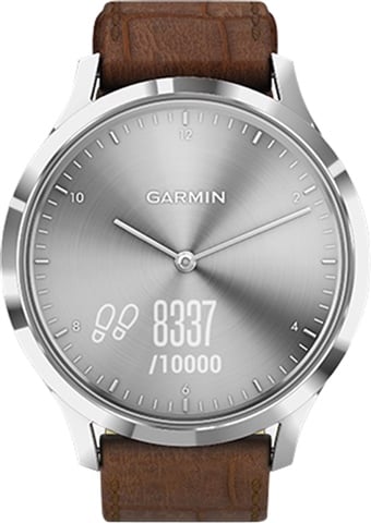 Refurbished: Garmin Vivomove HR Silver/ Dark Brown, B Refurbished: Garmin Vivomove HR Silver/ Dark Brown, B