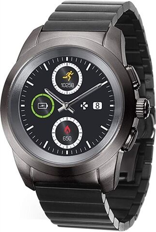 Refurbished: MyKronoz ZeTime Elite Hybrid Smartwatch 44mm Brushed Titanium, B Refurbished: MyKronoz ZeTime Elite Hybrid Smartwatch 44mm Brushed Titanium, B