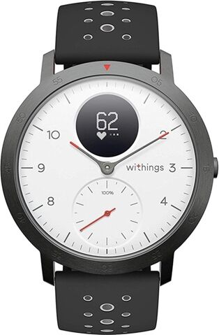 Refurbished: Withings Steel HR Sport - Multisport Hybrid Smartwatch - White, B Refurbished: Withings Steel HR Sport - Multisport Hybrid Smartwatch - White, B