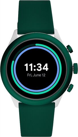 Refurbished: Fossil FTW4035 Sport 43mm - Green/Green Silicone, B Refurbished: Fossil FTW4035 Sport 43mm - Green/Green Silicone, B