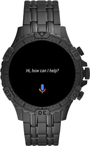 Refurbished: Fossil Gen 5 FTW4038 Garrett HR Smartwatch Stainless Steel-Black, B Refurbished: Fossil Gen 5 FTW4038 Garrett HR Smartwatch Stainless Steel-Black, B