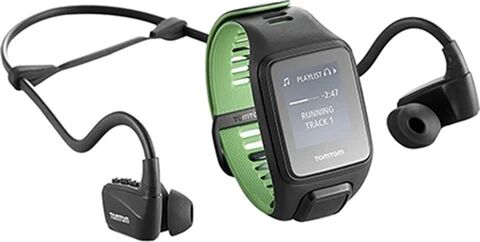 Refurbished: TomTom Runner 3 GPS Music+Headphone Smartwatch (Large), B Refurbished: TomTom Runner 3 GPS Music+Headphone Smartwatch (Large), B