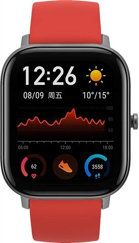 Refurbished: Xiaomi Amazfit GTS Smartwatch - Orange, A