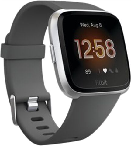 Refurbished: Fitbit Versa Health and Fitness Smartwatch LE - Silver, B