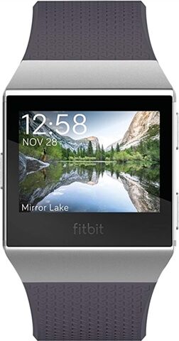 Refurbished: Fitbit Ionic Smartwatch - Silver Gray/Blue Grey, C Refurbished: Fitbit Ionic Smartwatch - Silver Gray/Blue Grey, C