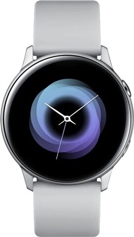 Refurbished: Samsung Galaxy Watch Active SM-R500 (40mm), Silver, A Refurbished: Samsung Galaxy Watch Active SM-R500 (40mm), Silver, A