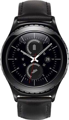 Refurbished: Samsung Gear S2 Classic (SM- R732) Black, A Refurbished: Samsung Gear S2 Classic (SM- R732) Black, A