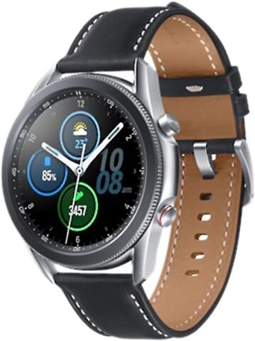 Refurbished: Samsung Galaxy Watch 3 SM-R845 LTE (45mm), Mystic Silver, B Refurbished: Samsung Galaxy Watch 3 SM-R845 LTE (45mm), Mystic Silver, B