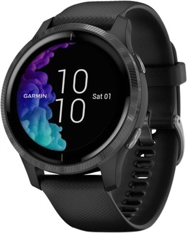 Refurbished: Garmin Venu GPS Smartwatch - Black, A