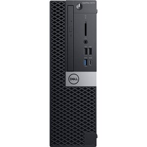 Refurbished: Dell 5070 SSF/i7-9700/16GB DDR4/256GB SSD/DVD-RW/W10/B