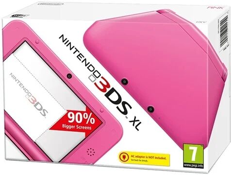 Refurbished: Nintendo 3DS XL Console, Pink, Boxed