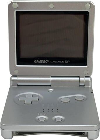 Game Boy Advance SP AGS-001 Console, Cool Silver, Unboxed