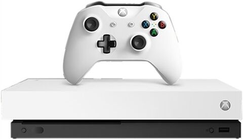 Refurbished: Xbox One X Console, 1TB, Robot White, Unboxed