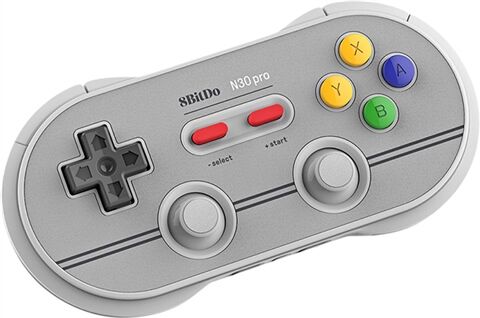 Refurbished: 8Bitdo N30 Pro Bluetooth Wireless Controller, A