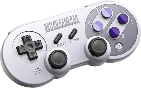 Refurbished: 8Bitdo SN30 Pro Bluetooth Wireless Controller, A