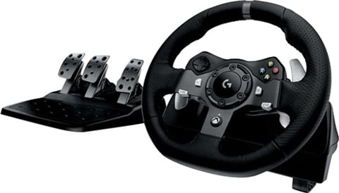 Refurbished: Logitech G920 Driving Force Racing Wheel+Pedals (Xbox One+PC), B Refurbished: Logitech G920 Driving Force Racing Wheel+Pedals (Xbox One+PC), B