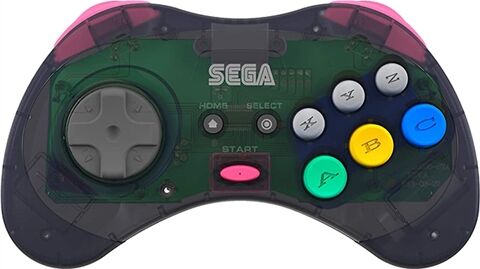 Refurbished: Retro-Bit SEGA Saturn Wireless Arcade Pad (Multiplatform), A Refurbished: Retro-Bit SEGA Saturn Wireless Arcade Pad (Multiplatform), A