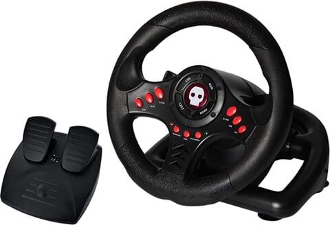 Refurbished: Numskull Multi Format Steering Wheel+Pedals, B (PC/XBO/PS4) Refurbished: Numskull Multi Format Steering Wheel+Pedals, B (PC/XBO/PS4)
