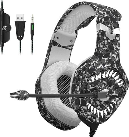 Refurbished: ONIKUMA K1-B Pro Wired Gaming Headphones, B Refurbished: ONIKUMA K1-B Pro Wired Gaming Headphones, B