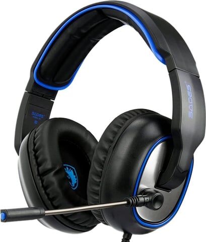 Refurbished: Sades R7 Gaming Headset Digital 7.1 Channel Surround Sound, B Refurbished: Sades R7 Gaming Headset Digital 7.1 Channel Surround Sound, B