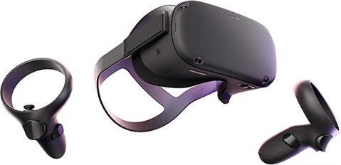 Refurbished: Oculus Quest All-In-One VR Gaming Headset (With Controllers) - 64GB, B