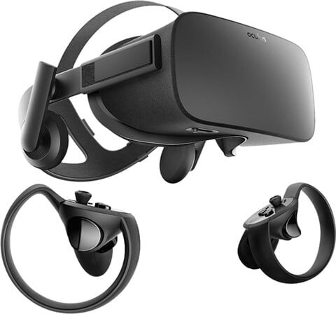 Refurbished: Oculus Rift CV1 Touch Bundle (2x Touch Controllers & 2x Sensors), B Refurbished: Oculus Rift CV1 Touch Bundle (2x Touch Controllers & 2x Sensors), B