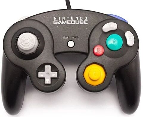 Refurbished: Official GameCube Black Controller
