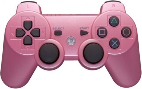 Refurbished: PS3 Official Dual Shock 3 Pink Control Refurbished: PS3 Official Dual Shock 3 Pink Control