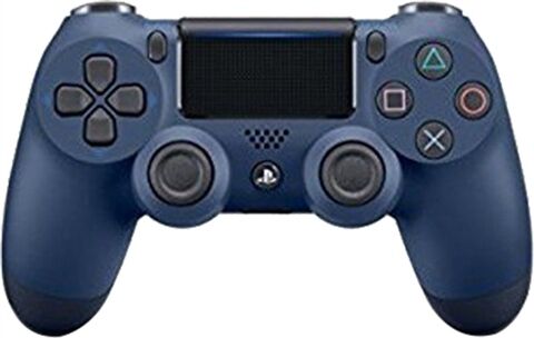 Refurbished: PS4 Official Dual Shock 4 Midnight Blue Controller (V2) Refurbished: PS4 Official Dual Shock 4 Midnight Blue Controller (V2)
